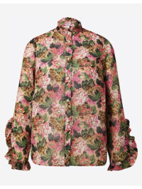 CĂMAȘĂ CU FLORI ROZ