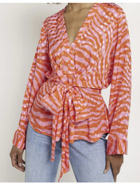 BLUZA CU MANECI LARGII