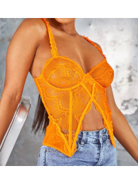 CORSET HOT ORANGE