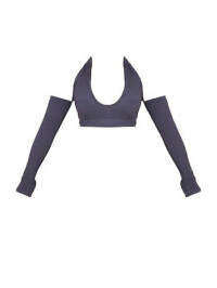 TOP MÂNECĂ LUNGĂ GRI