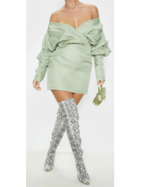 Rochie menta PrettyLittleThing