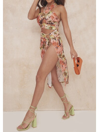 ROCHIE MIDI CU INEL DE LEMN 