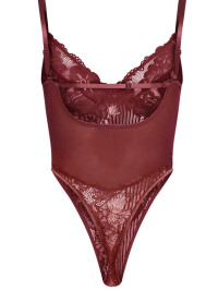 Body dantelat bordo 