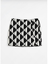 FUSTĂ MINI GEOMETRICĂ