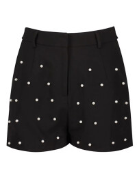 PANTALONI SCURȚI CU PERLE