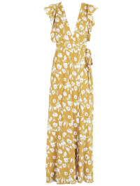 ROCHIE GALBENA CU CORDON IN TALIE 