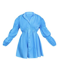 ROCHIE DE CAMAȘĂ BUMBAC ALBASTRĂ 