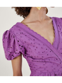 Rochie Fabiola mov, cu broderie-Mov-36