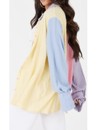 CAMASĂ MULTI BUMBAC BLOC DE CULORI