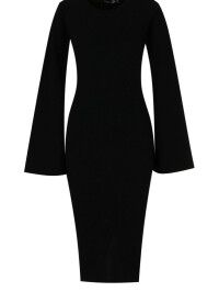 ROCHIE MIDI CU MANECI TIP  PELERINA 