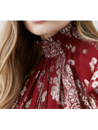 ROCHIE MINI CU GÂT ÎNALT 