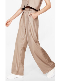 Pantaloni cu talie înaltă Nasty Gal 