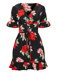 ROCHIE CU DETALII FLORALE