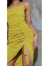  ROCHIE MIDI RUNCATĂ SHAPE VERDE 