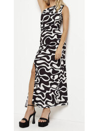 ROCHIE PRINT ALB&NEGRU