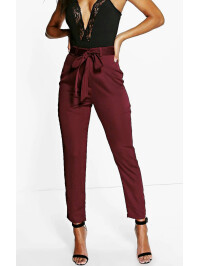 PANTALONI SUBȚIRI SATIN 