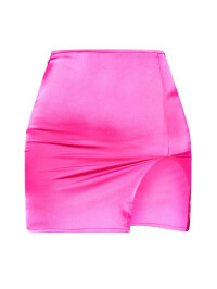 FUSTA ROZ CU CRĂPĂTURĂ 