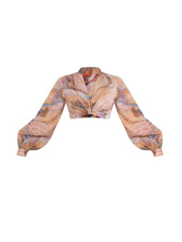 BLUZA CU IMPRIMEU MARMURA 