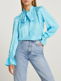 BLUZA CU GAT CRAVATA