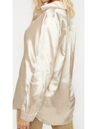 CĂMAȘĂ SATIN CREM