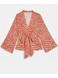 BLUZA CU MANECI LARGII