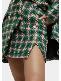 FUSTA CU ȚESĂTURA BOUCLE