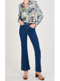 Bluza Vinnie cu imprimeu floral gri-Monsoon-Gri-46