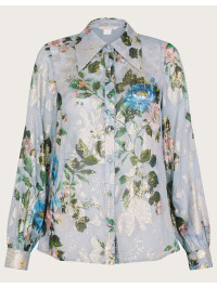 Bluza Vinnie cu imprimeu floral gri