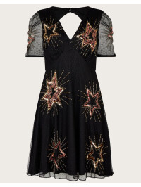 Rochie scurtă Bronwyn Sequin Star