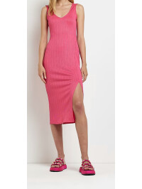 ROCHIE MIDI CU CRĂPĂTURĂ