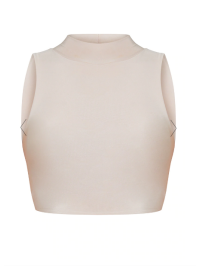 CROP TOP RACER CU GÂT ÎNALT 