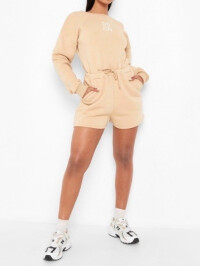 Salopetă supradimensionată Boohoo