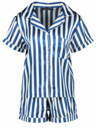 PIJAMA DIN SATIN MODEL CU DUNGI