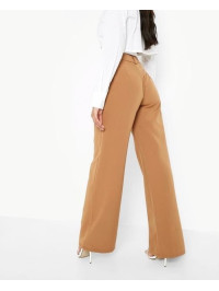 PANTALONI LARGI CREM