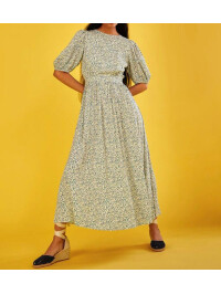 ROCHIE CU IMPRIMEU ȘI DETALIU LA SPATE