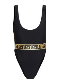 COSTUM DE BAIE CU DETALIU ÎN TALIE