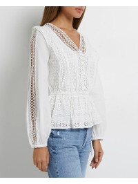 BLUZĂ DANTELĂ ALBĂ