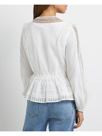 BLUZĂ DANTELĂ ALBĂ