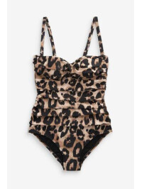 COSTUM DE BAIE ÎNTREG ANIMAL PRINT