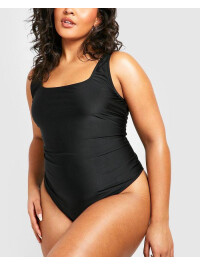 COSTUM DE BAIE CU DECOLTEU FORMĂ PĂTRATĂ