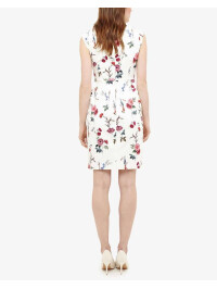 ROCHIE ALBĂ CU FLORI 