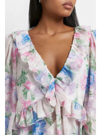 BLUZĂ CU IMPRIMEU FLORI