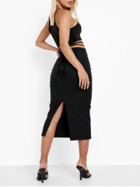 FUSTA MIDI STRETCH