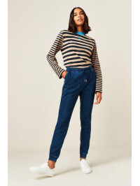 PANTALONI DENIM DIN JERSEU