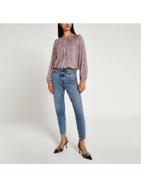 BLUZA CU PAIETE RIVER ISLAND