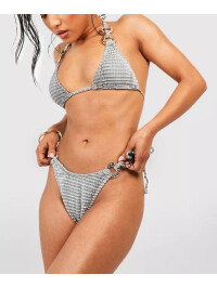 COSTUM DE BAIE 2 PIESE GRI