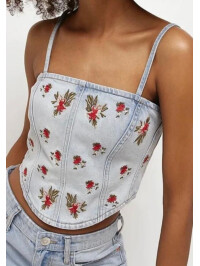 CORSET DENIM