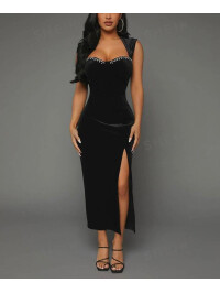 ROCHIE DIN CATIFEA  CU STRASURI