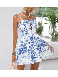 ROCHIE CU IMPREU FLORAL