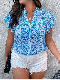 BLUZA CU MANECA FLUTURE